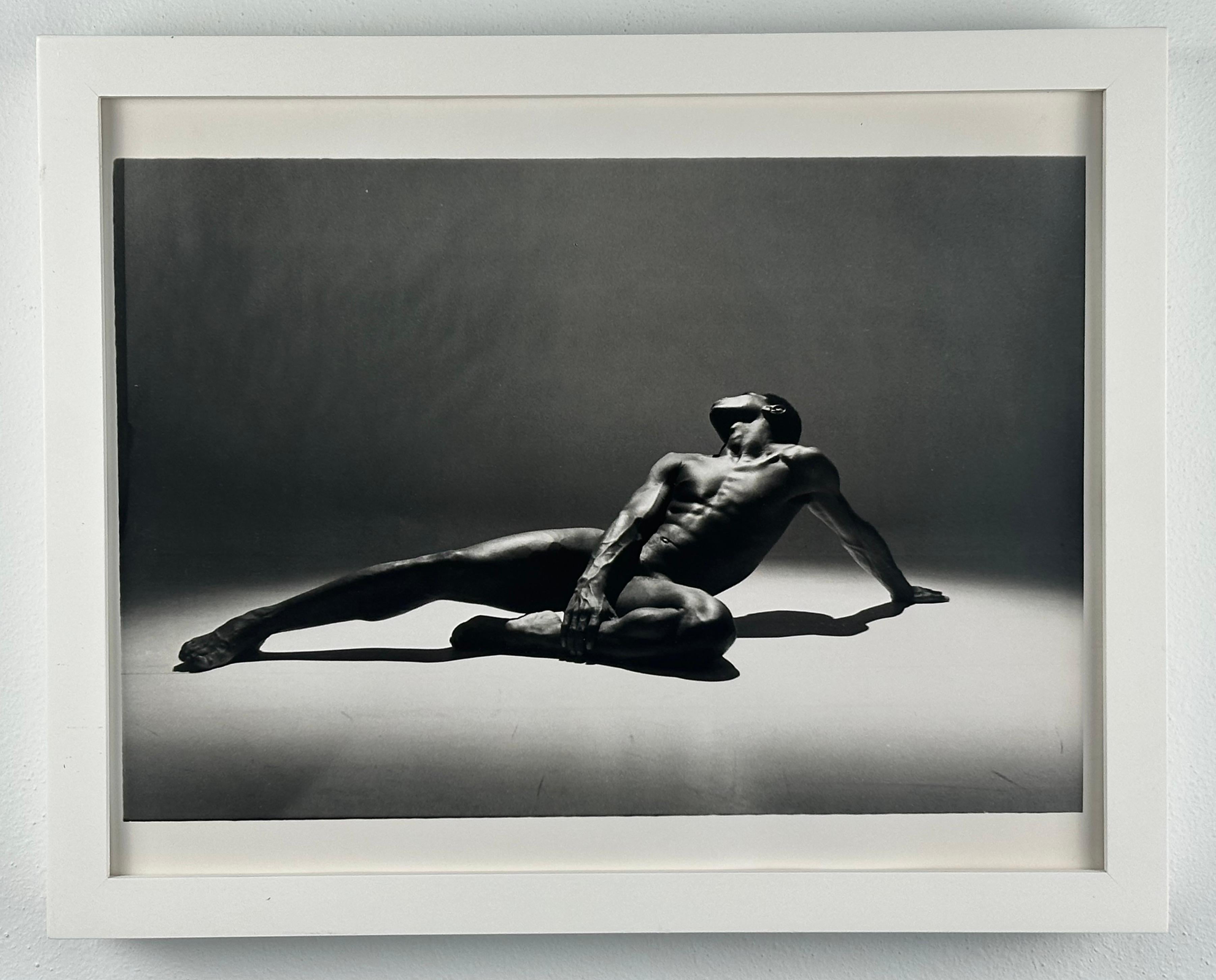 Portrait of Black Dancer Darryl Robinson (male nude) - Photograph by Roy Blakey