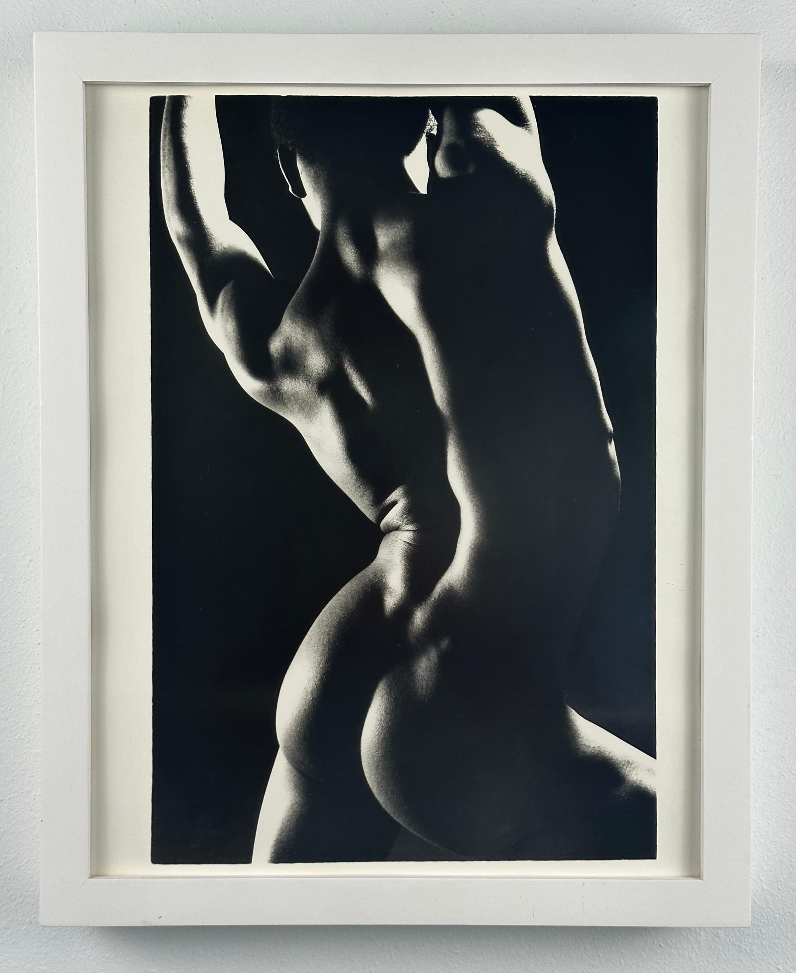 Portrait of Black Dancer (male nude) - Photograph by Roy Blakey