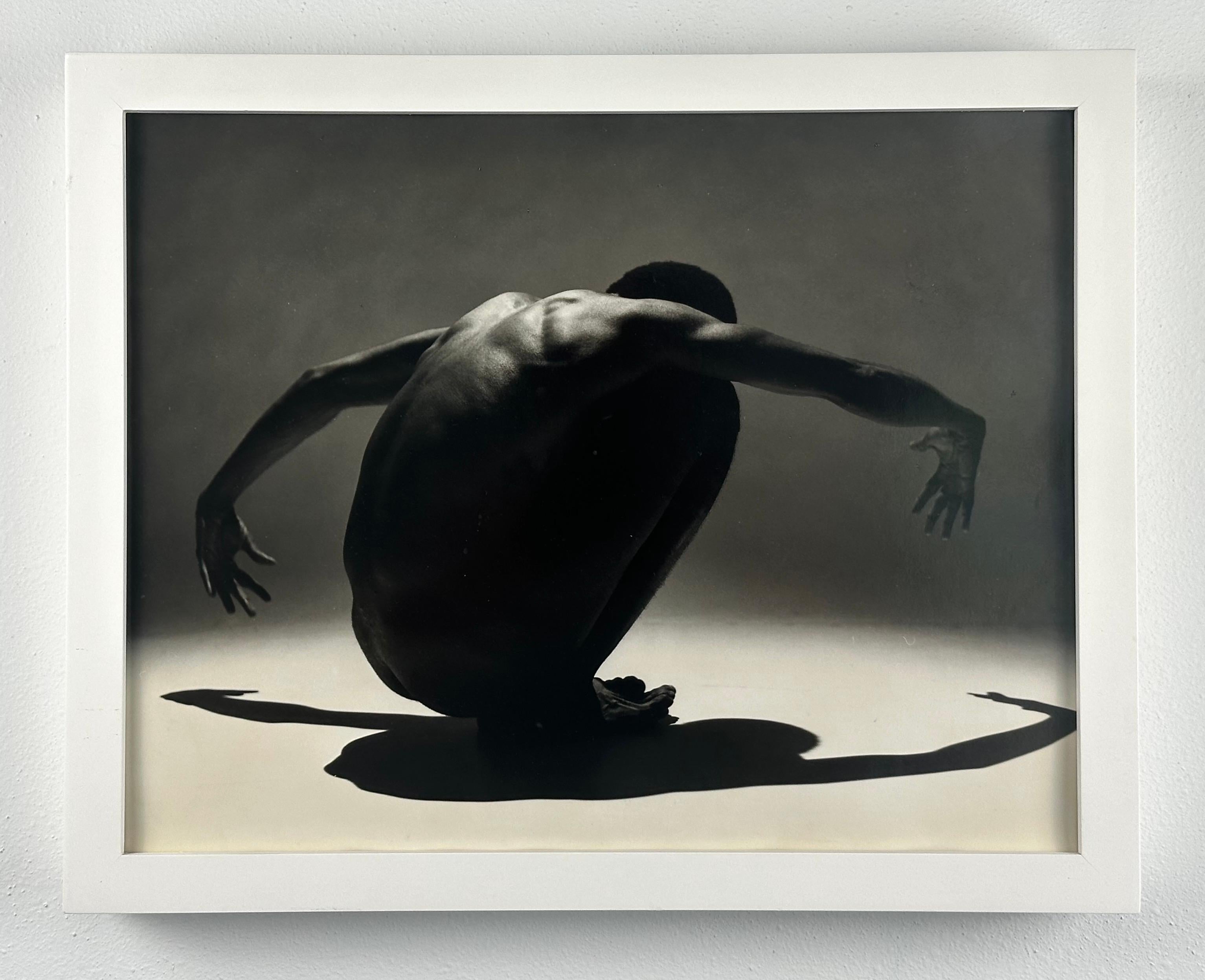 Portrait of Black Dancer (male nude) - Photograph by Roy Blakey