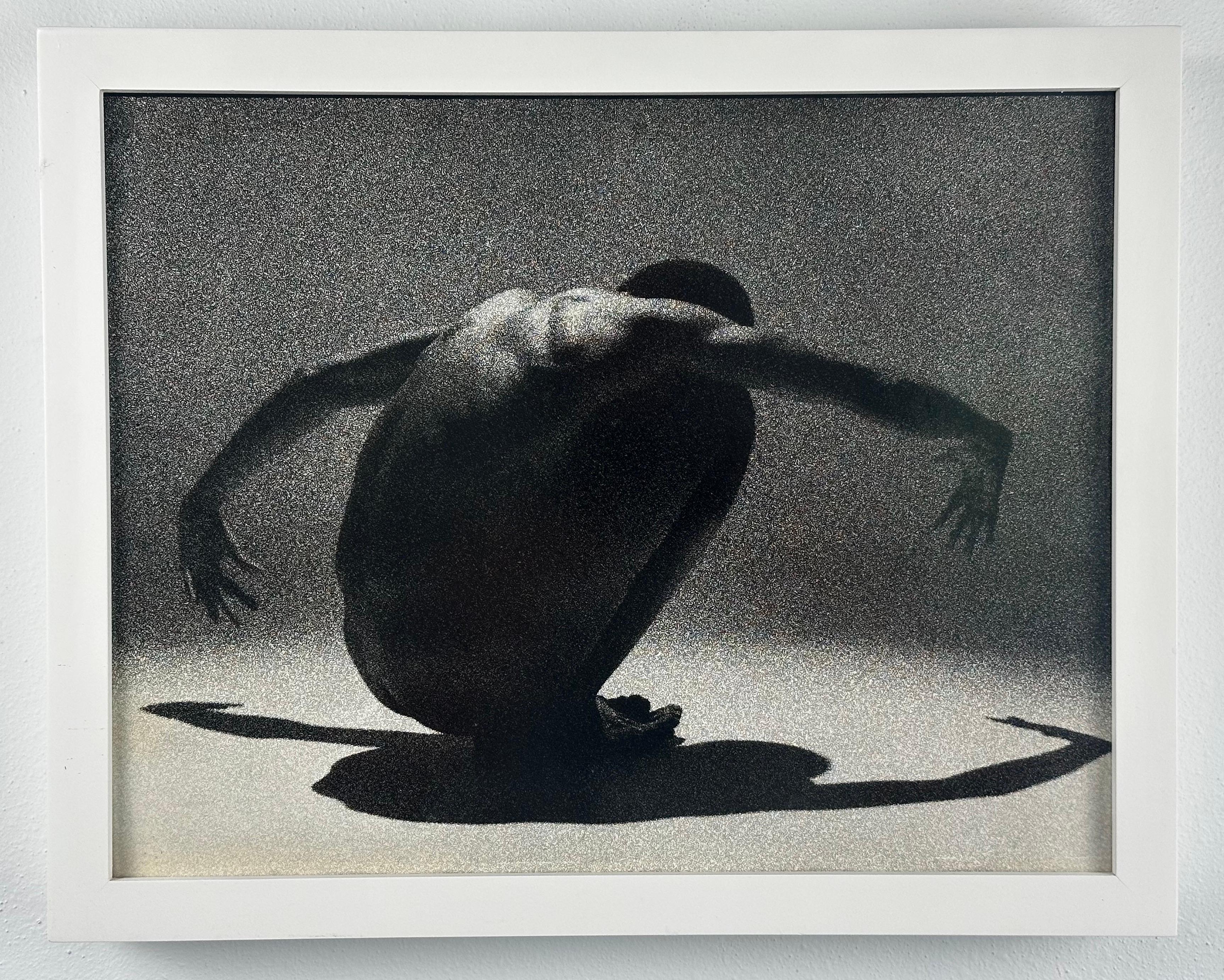 Portrait of Black Dancer (male nude) Grainy version - Photograph by Roy Blakey
