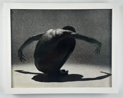Portrait of Black Dancer (male nude) Grainy version
