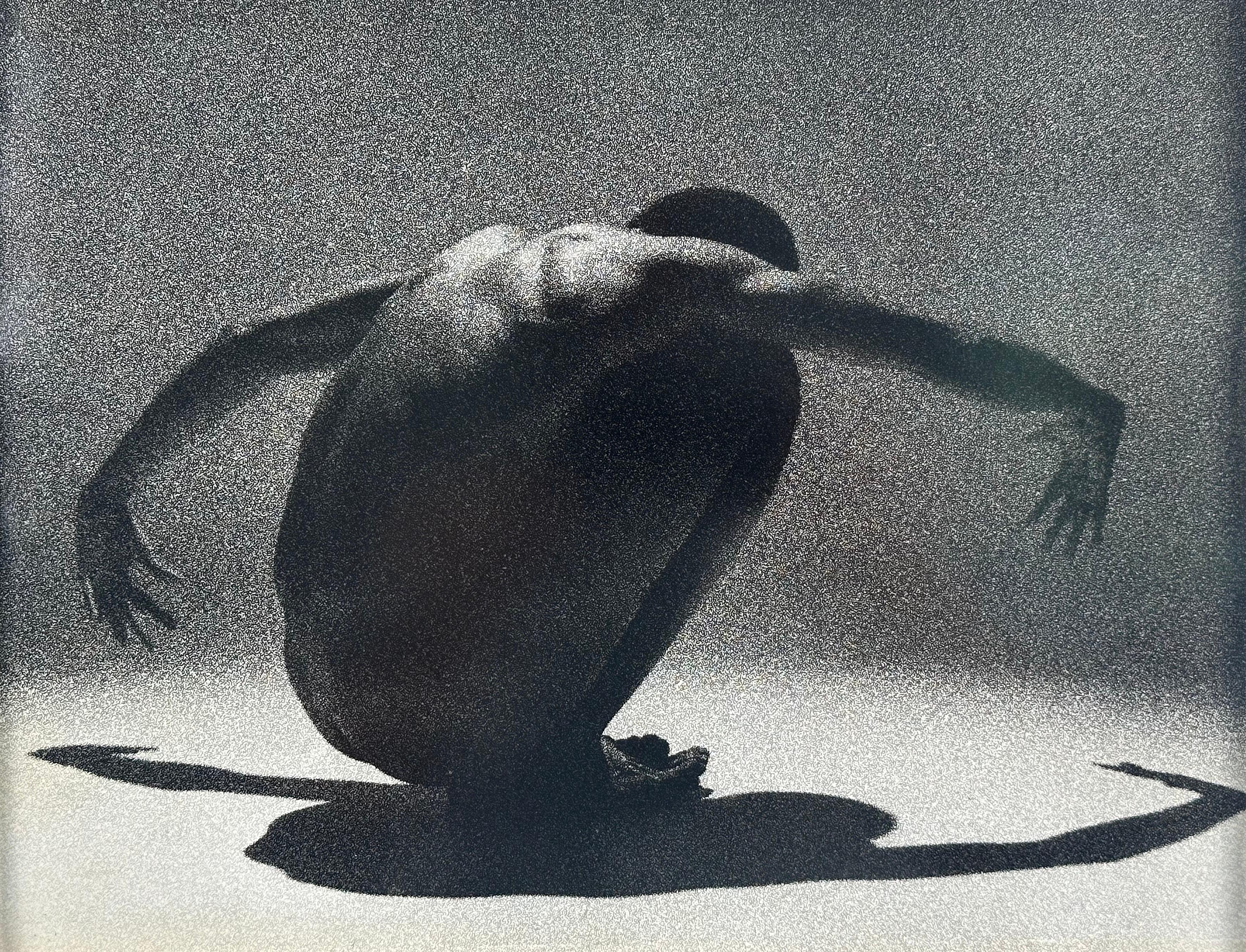 Portrait of Black Dancer (male nude) Grainy version