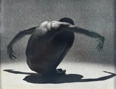 Portrait of Black Dancer (male nude) Grainy version