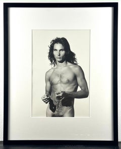 Vintage Portrait of John Tattos (male nude)
