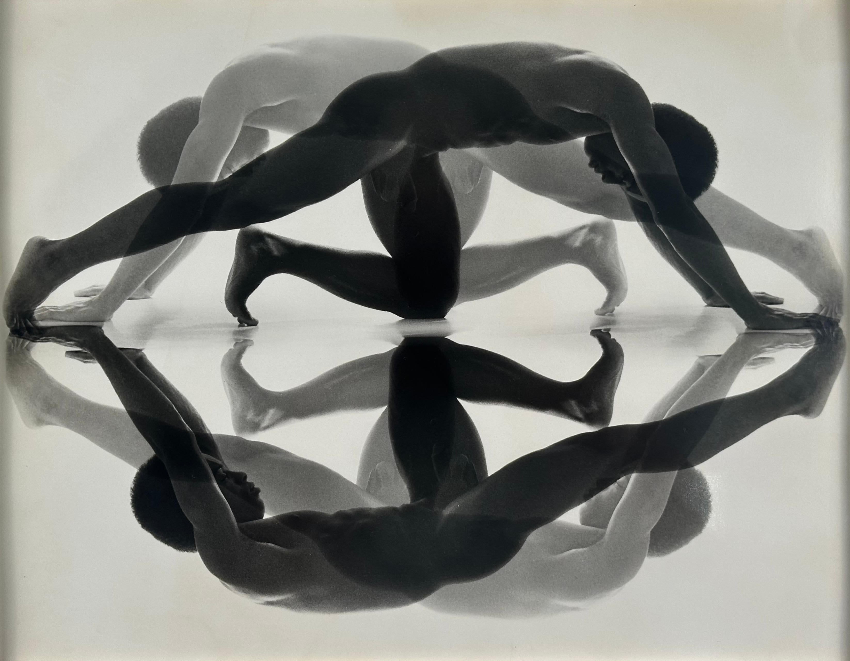 Roy Blakey Black and White Photograph - Portrait of Ron Dennis (male nude dancer) original A Chorus Line cast member