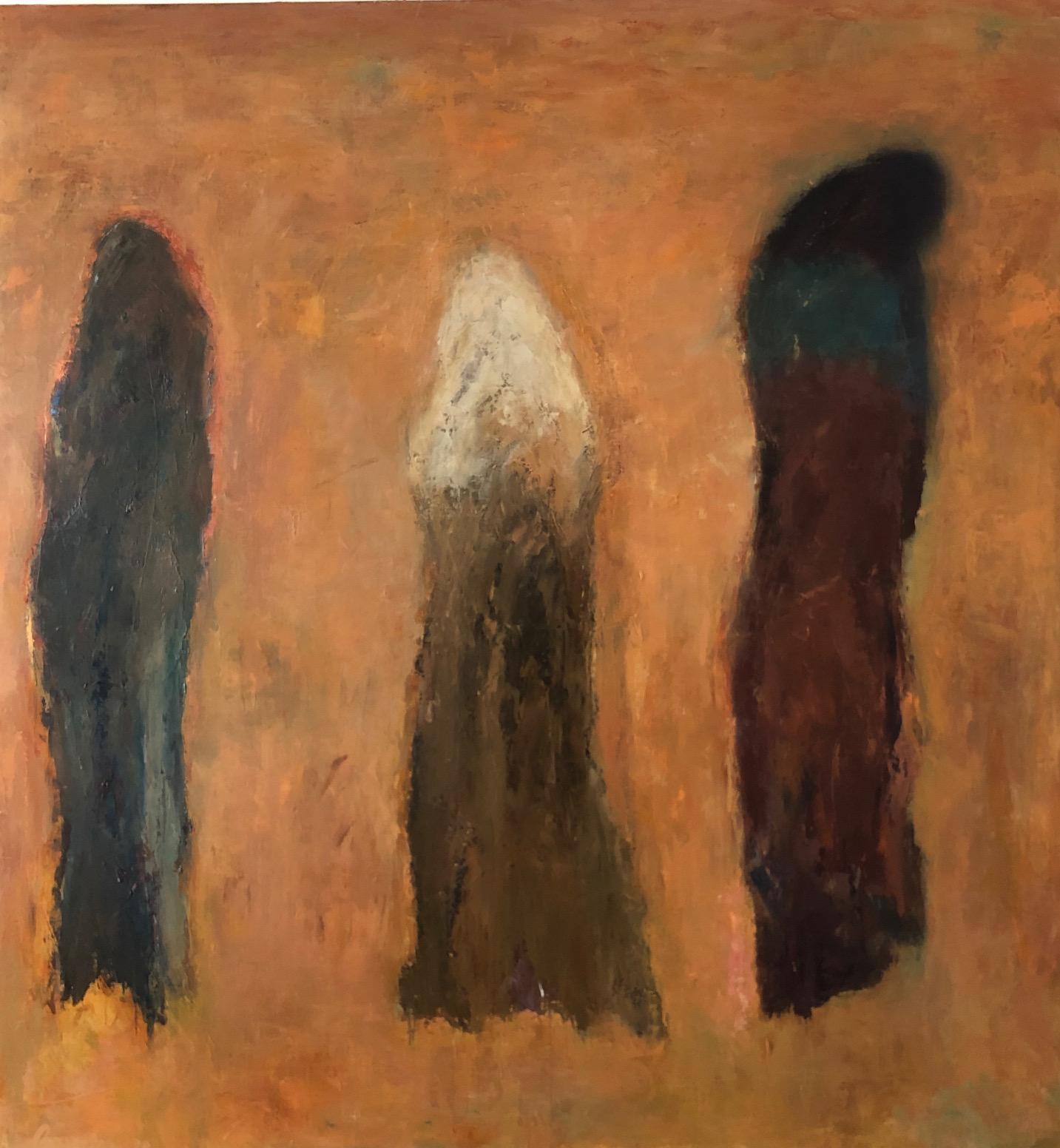 Roy Borrone Abstract Painting - Gaza 