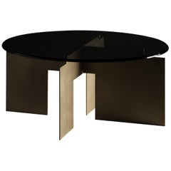 Roy Brass Coffee Table by Filippo Montaina