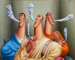 Three Smokers, Roy Carruthers