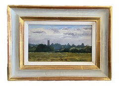 Roy Connelly, contemporary British artist, Constable Country Landscape