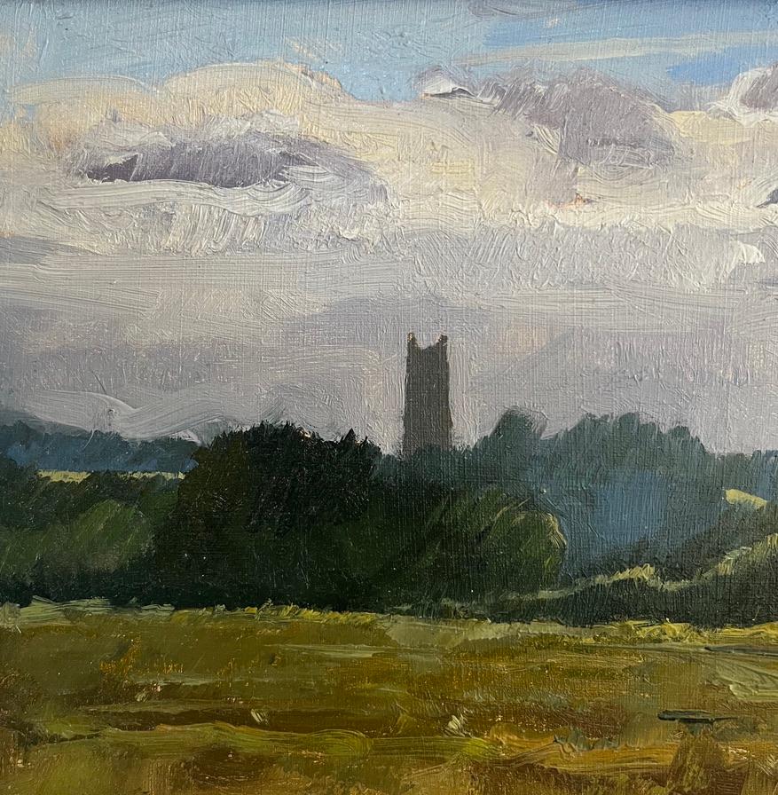 Roy Connelly, artiste britannique contemporain, Paysage de campagne de Constable en vente 3