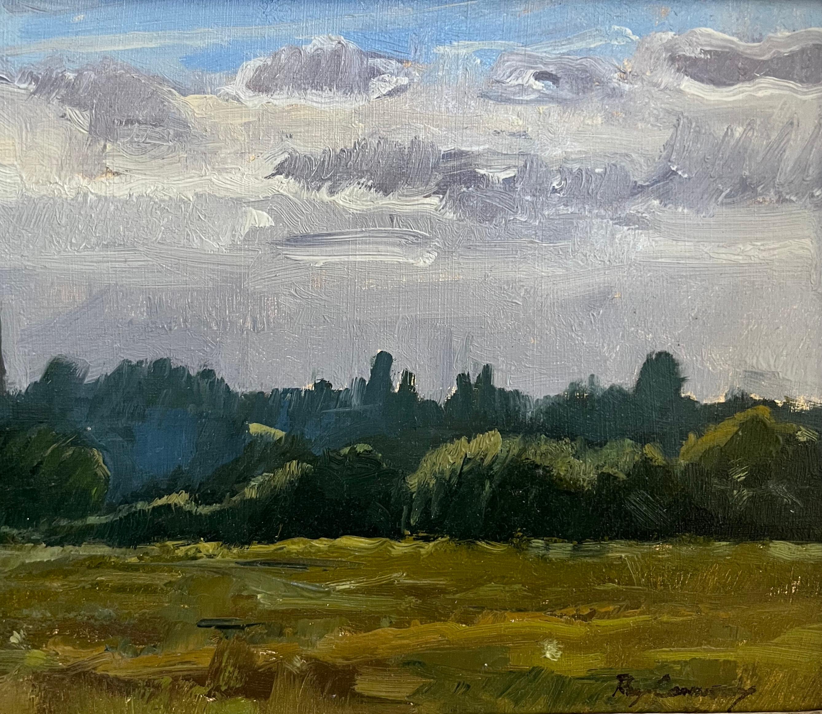 Roy Connelly, artiste britannique contemporain, Paysage de campagne de Constable en vente 4