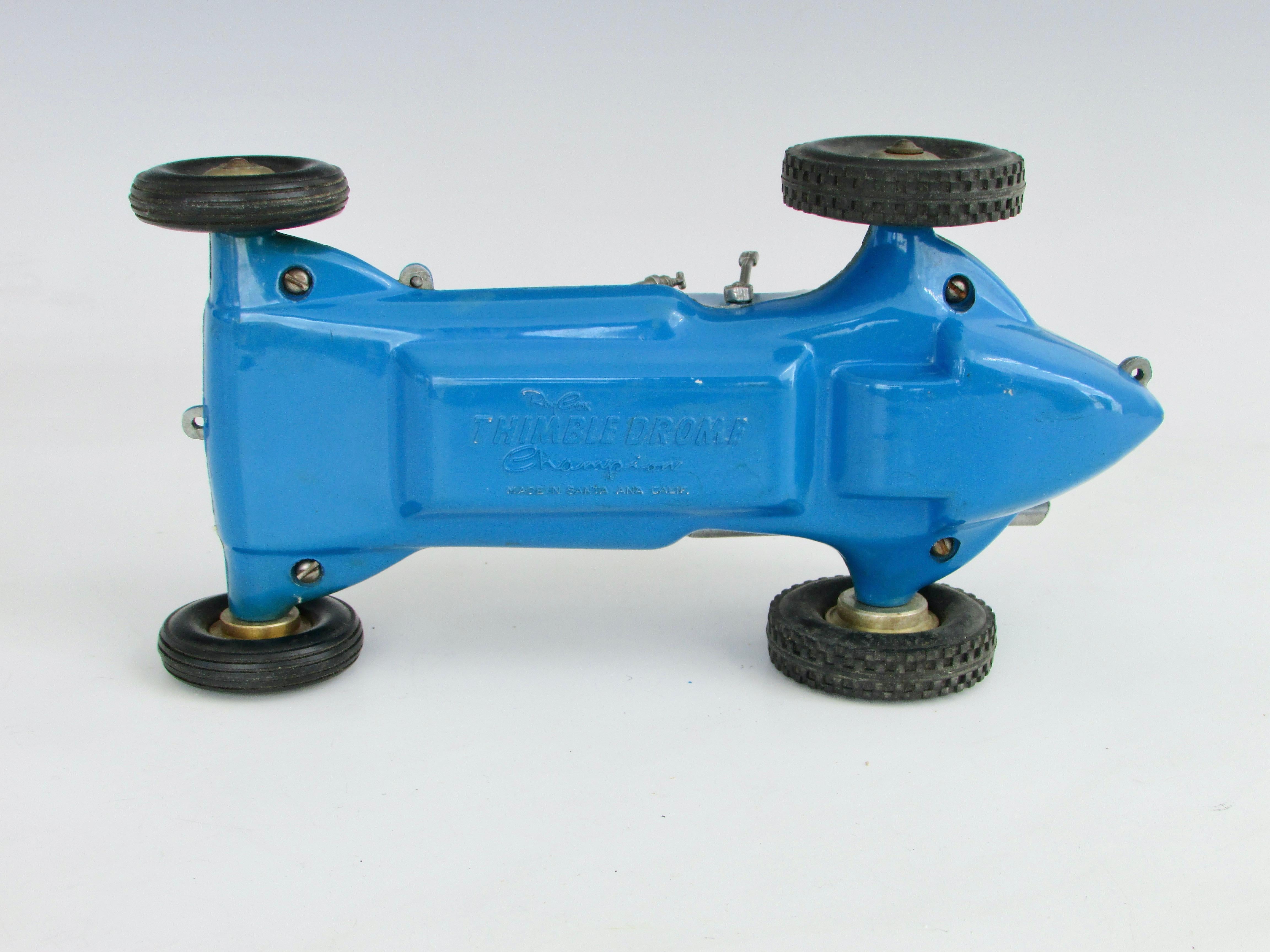 Roy COX Thimble Drone Race Car in Fine Original Condition For Sale 2