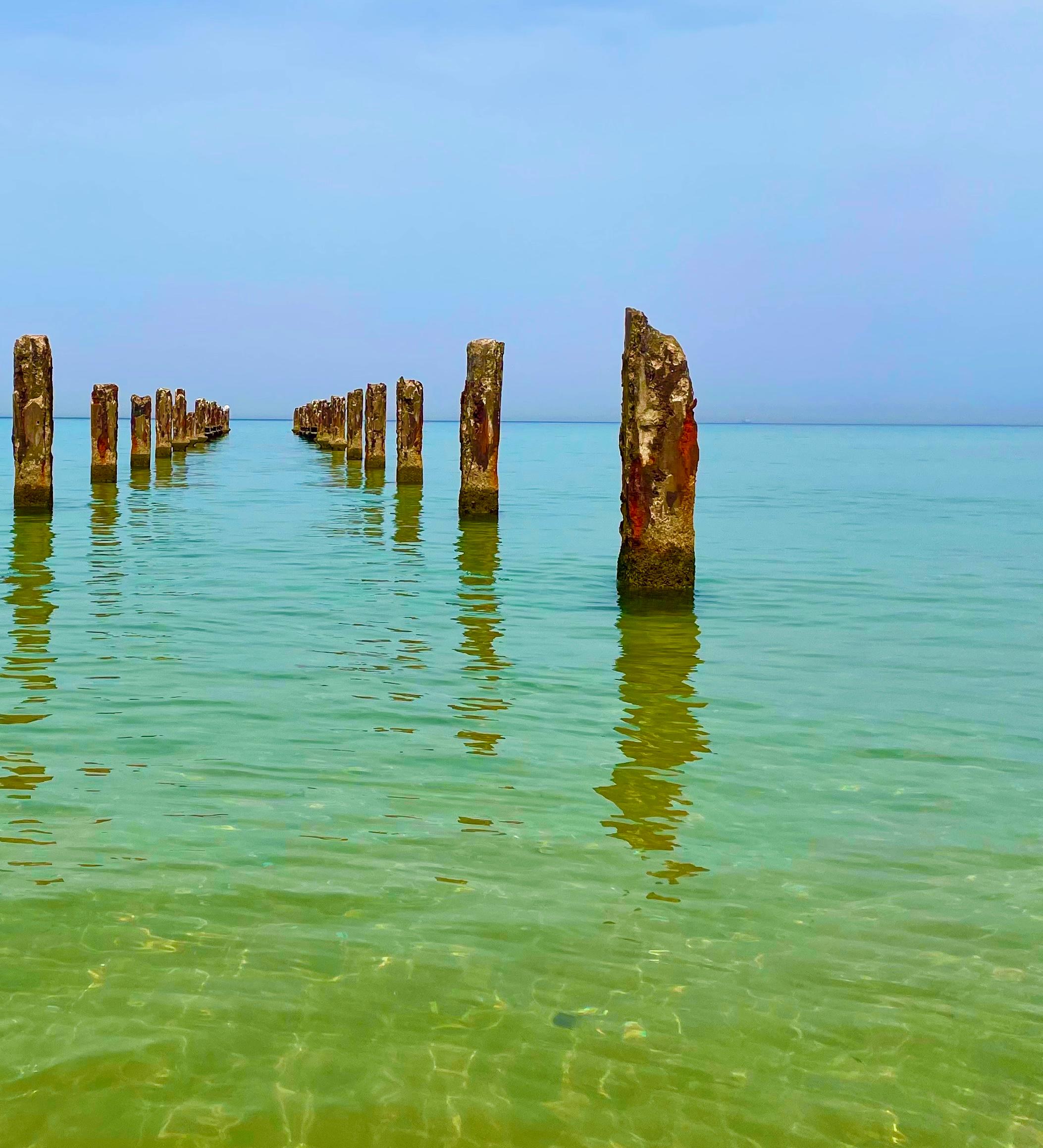 Pier 2 - color photography - Contemporary Photograph by Roy Dagan