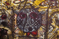 Walking, Contemporary Lithograph by Roy de Forest