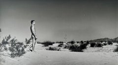 Male Nude Desert Landscape Study 