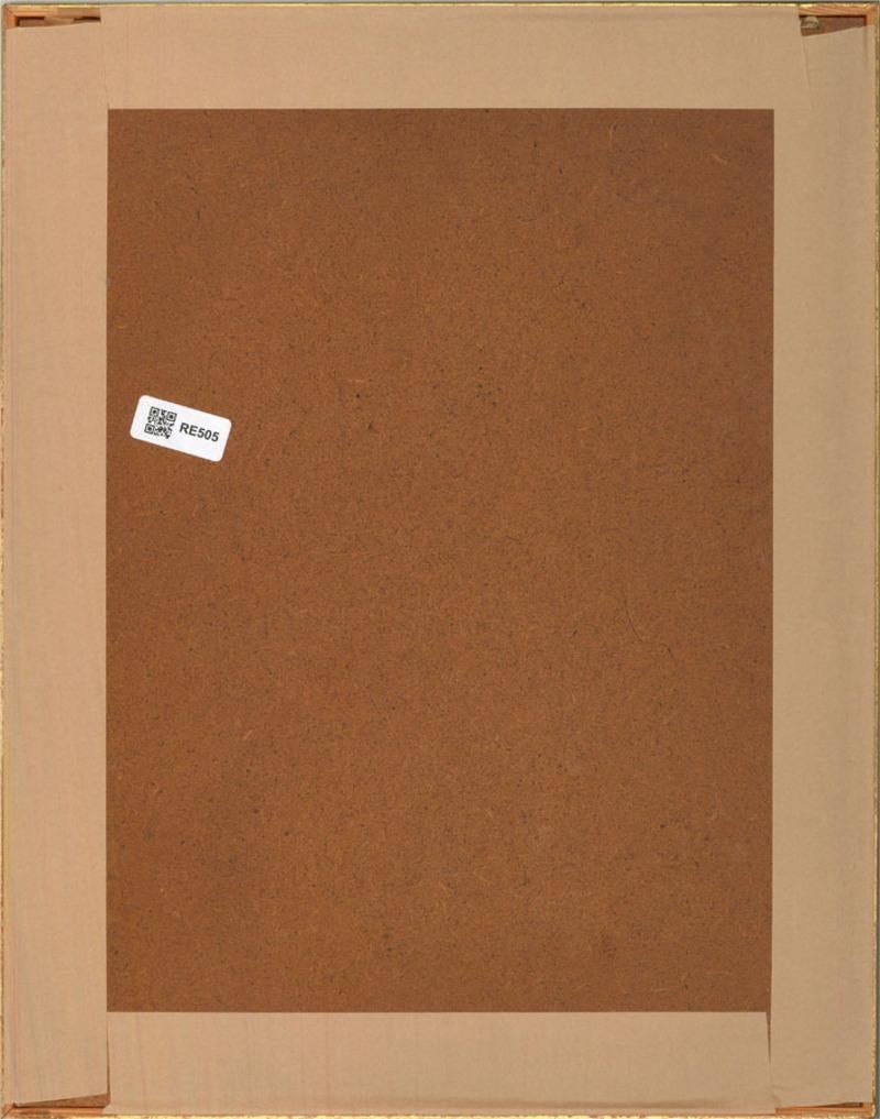 Roy Perry (1935-1993) - Öl, Ulmenbäume Linkenholt, Mitte des 20. Jahrhunderts (Schwarz), Landscape Painting, von Roy EvansRoy Perry