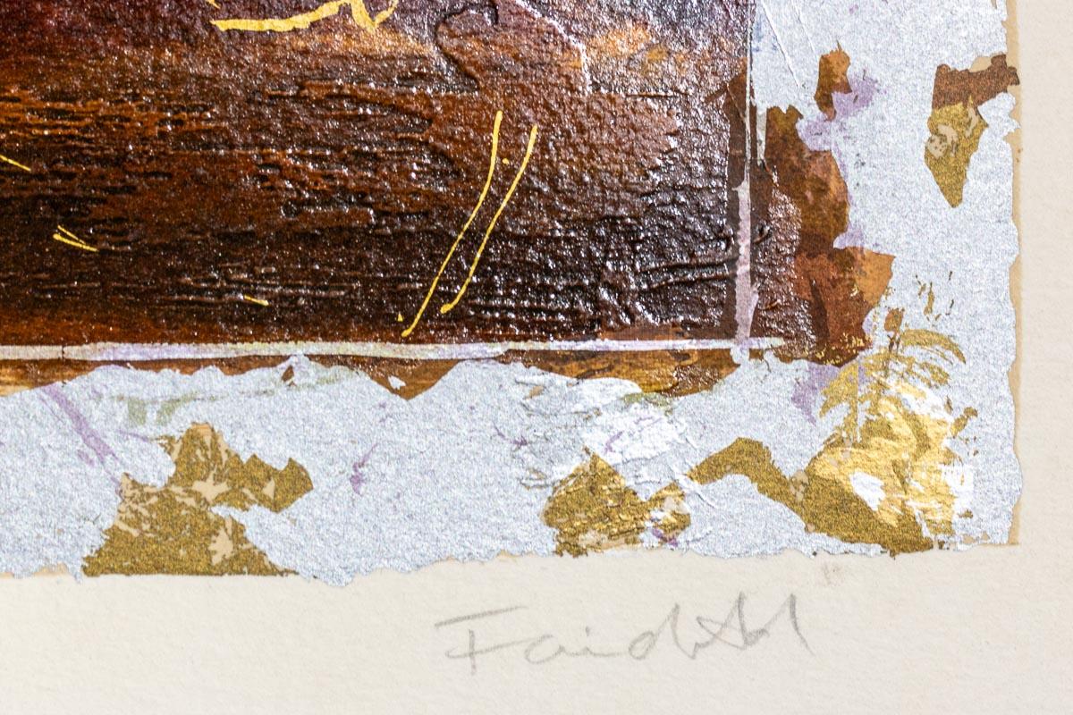 Fleur Rogue I - naturaleza muerta, firmado a mano, Roy Fairchild en venta 5