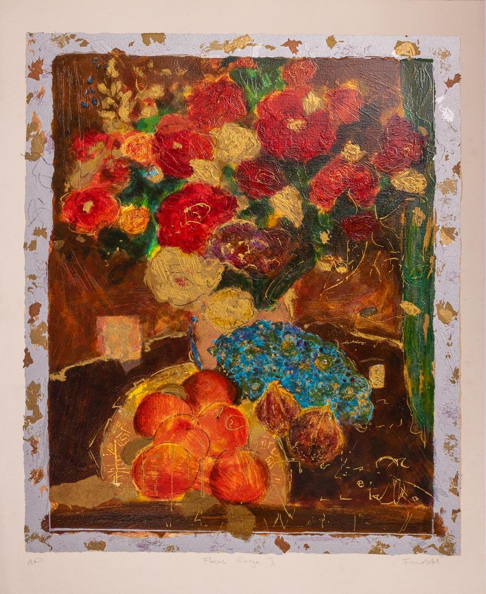 Fleur Rogue I - still life, hand signed, Roy Fairchild 