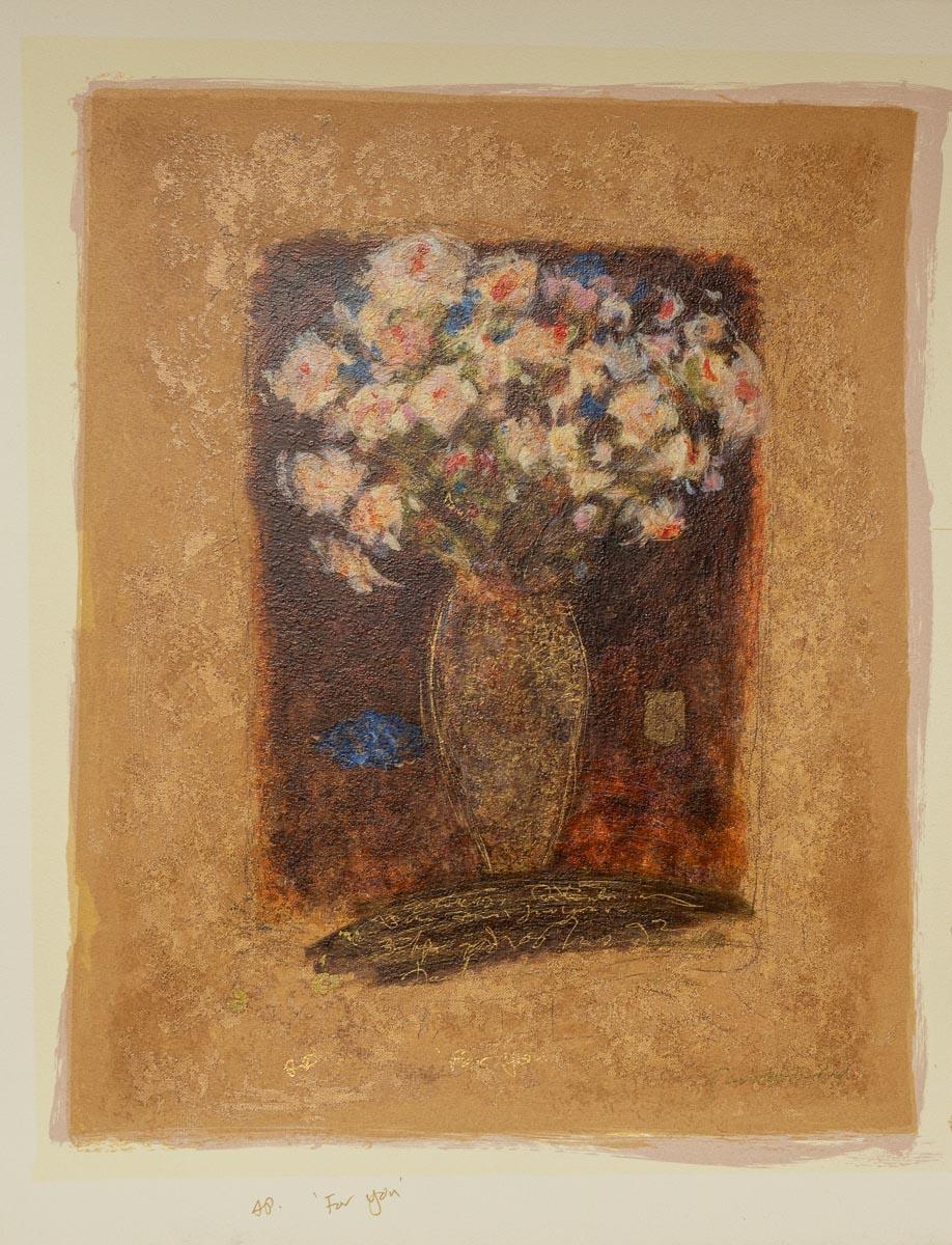 For You - still life, hand signed, Roy Fairchild  For Sale 5