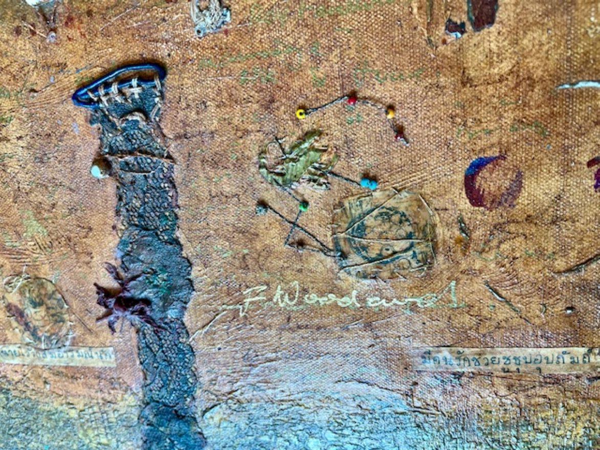 Courtepointe d'amitié, signée à la main, Roy Fairchild en vente 3