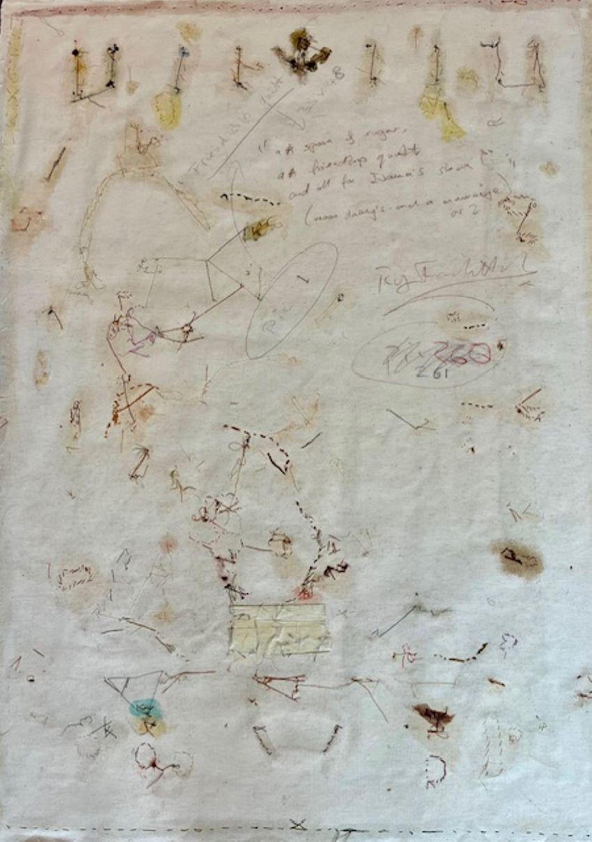 Colcha de la Amistad - naturaleza muerta, firmada a mano, Roy Fairchild en venta 5