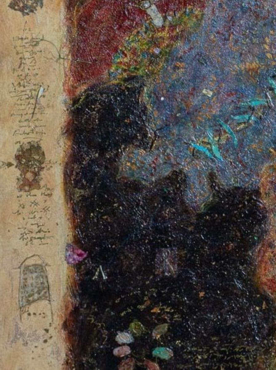 Just Dreaming (Original) - nature morte, signée à la main, Roy Fairchild en vente 1