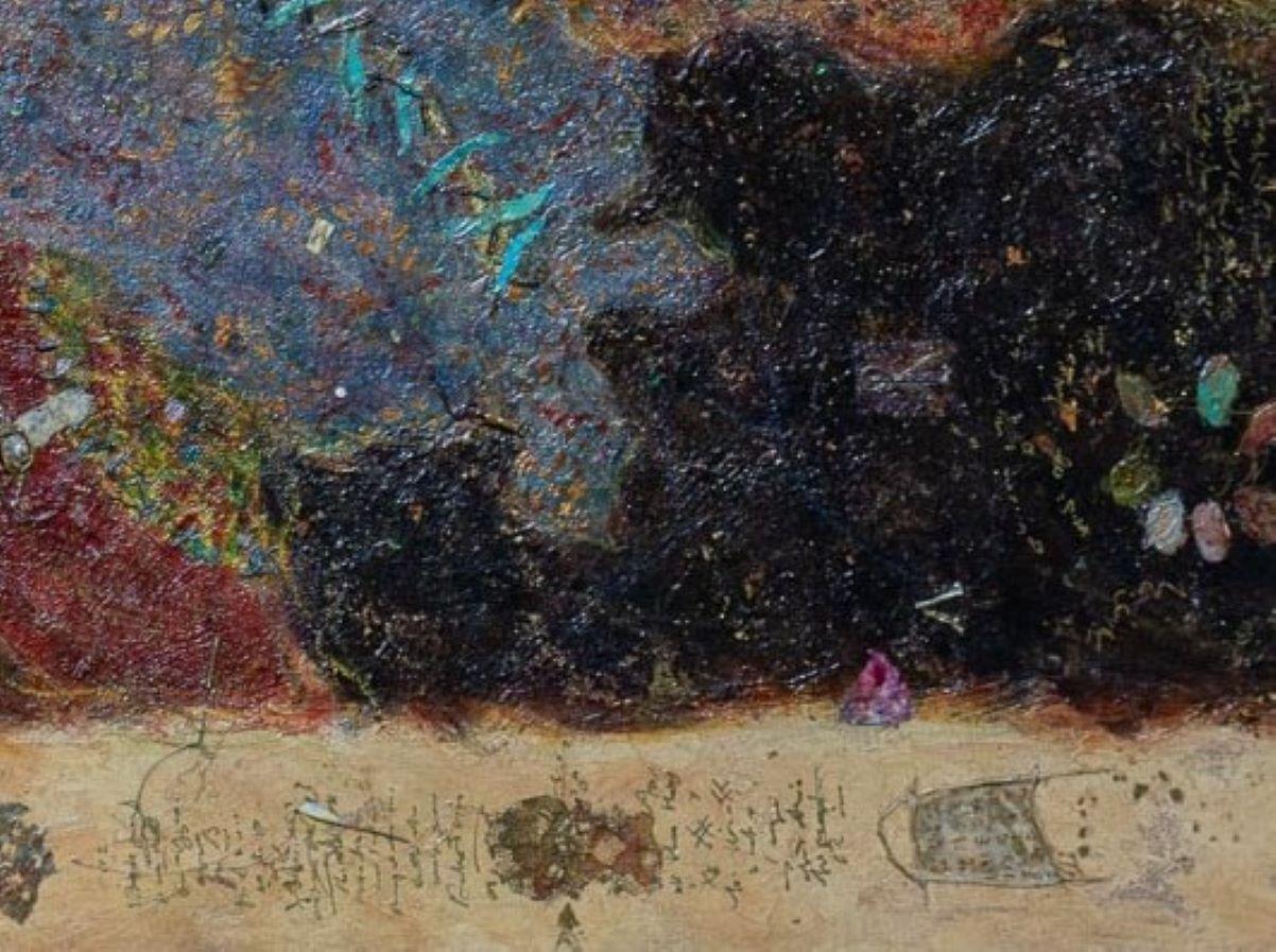Just Dreaming (Original) - nature morte, signée à la main, Roy Fairchild en vente 1