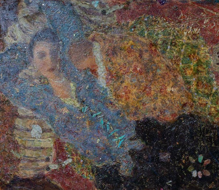 Just Dreaming (Original) - nature morte, signée à la main, Roy Fairchild en vente 2