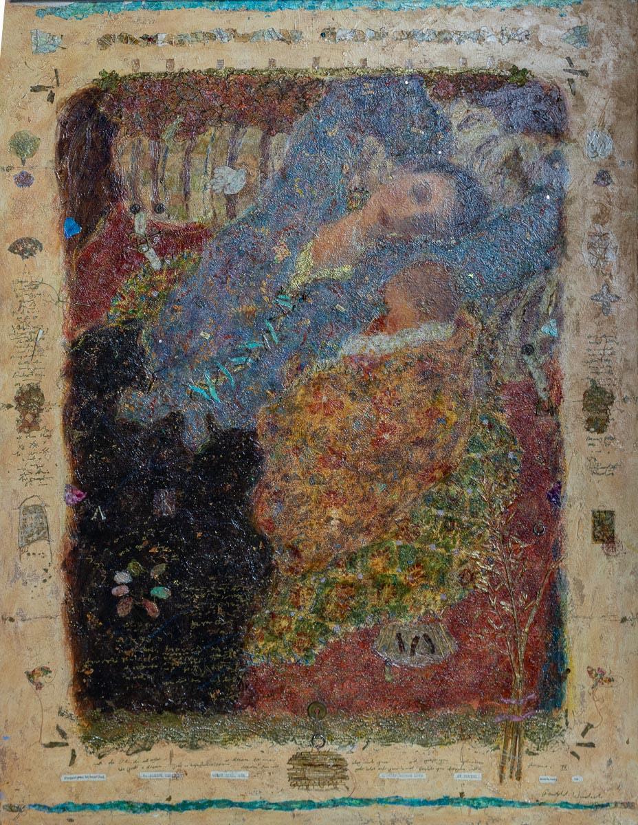 Just Dreaming (Original) – Stillleben, handsigniert, Roy Fairchild