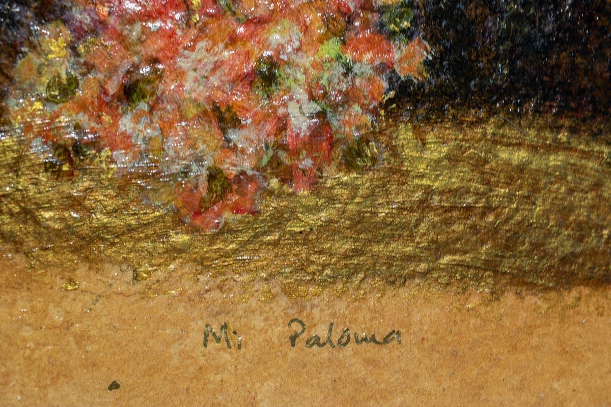 Mi Paloma (Original) - nature morte, signée à la main, Roy Fairchild en vente 2