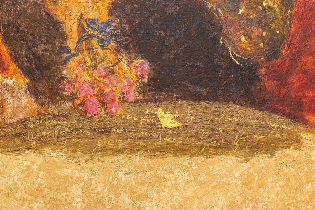 Mi Paloma - natura morta, firmata a mano, Roy Fairchild 2