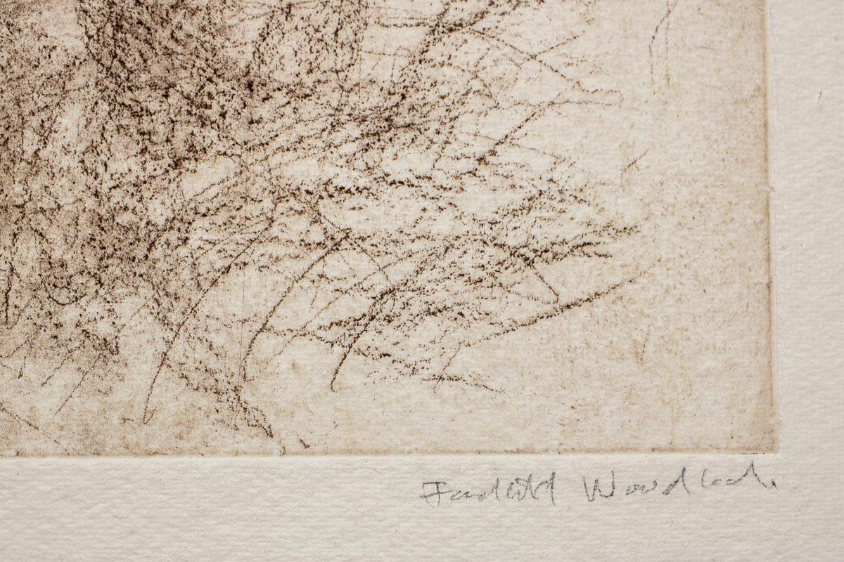 Boceto para Joey's Gone to Heaven II - bodegón, firmado a mano, Roy Fairchild en venta 1