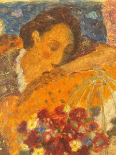 Somewhere to Dream - naturaleza muerta, firmado a mano, Roy Fairchild