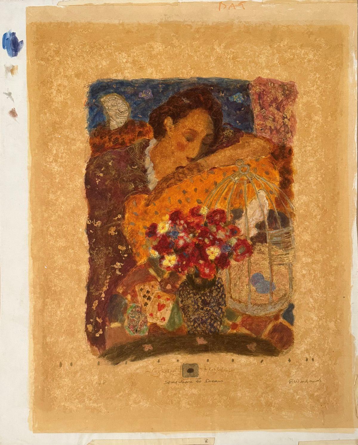 Somewhere to Dream - nature morte, signée à la main, Roy Fairchild en vente 2