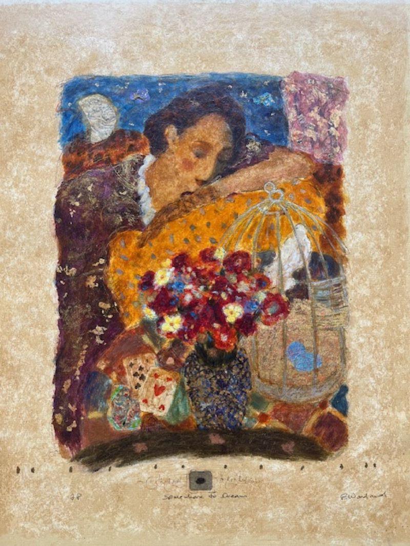 Somewhere to Dream - still life, hand signed, Roy Fairchild
