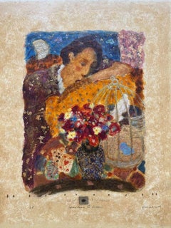 Somewhere to Dream - still life, hand signed, Roy Fairchild