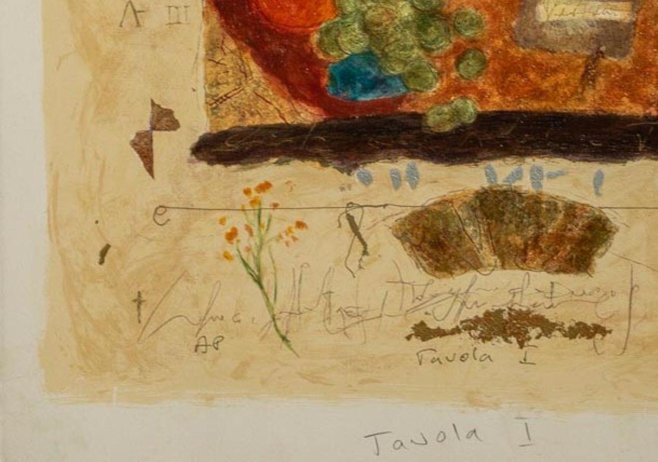 Tavola I - still life, hand signed, Roy Fairchild 2