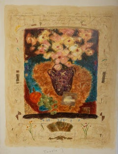 Tavola I - nature morte, signée de la main de Roy Fairchild