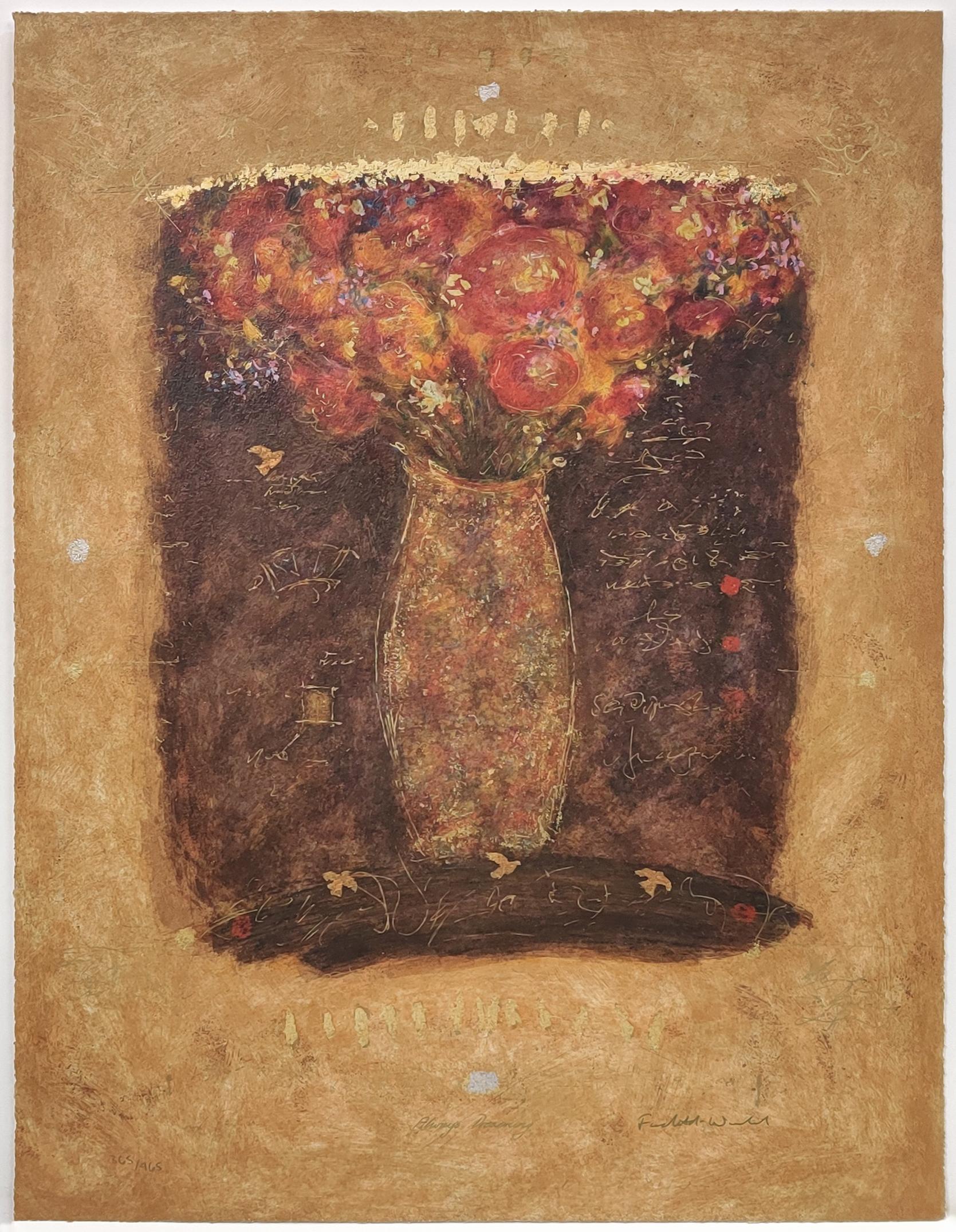 Still-Life Print de Roy Fairchild-Woodard - Siempre soñando Serigrafía sobre papel, Edición firmada de 465 ejemplares