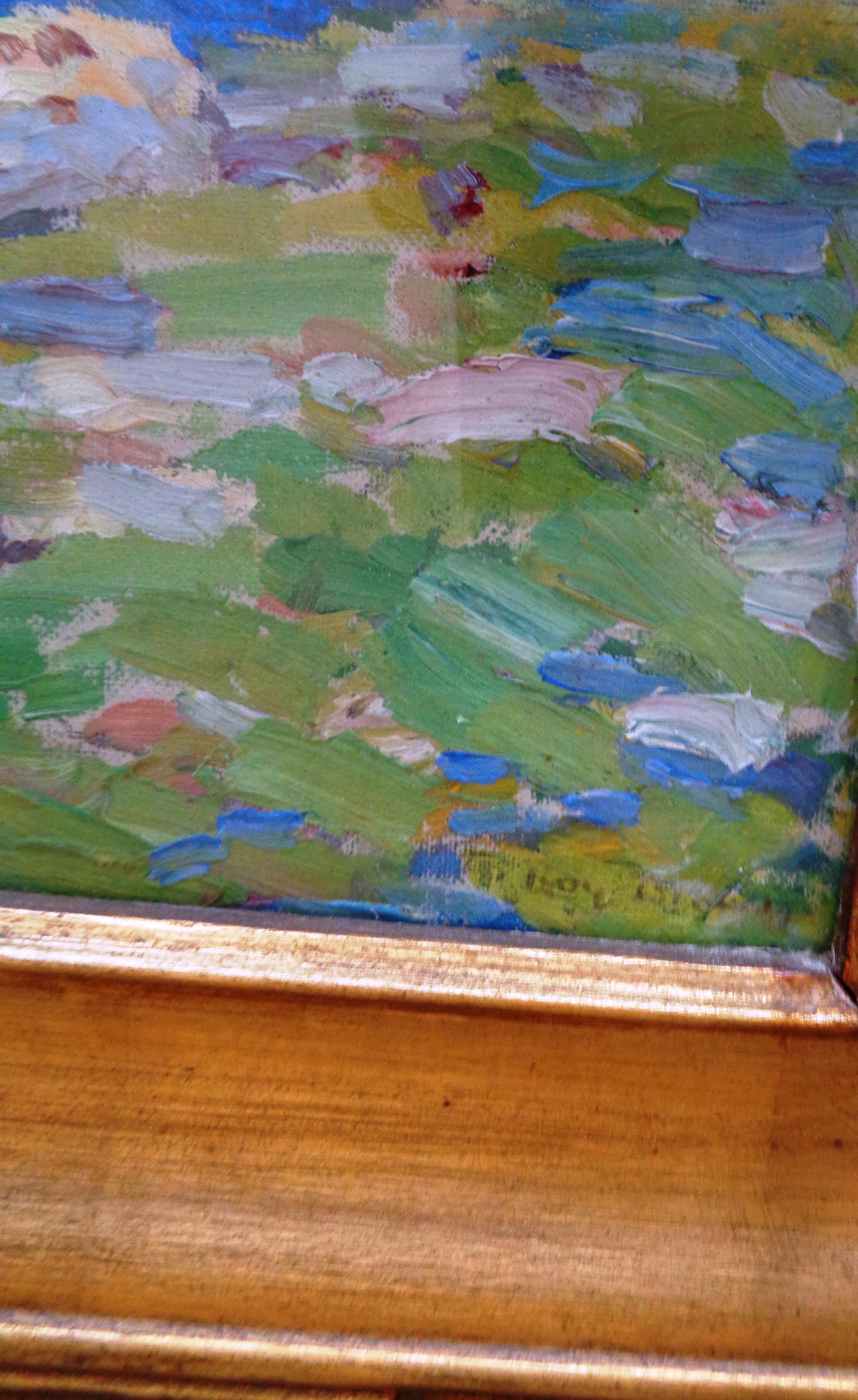 Roy Henry Brown NA, amerikanisches impressionistisches Landschaftsgemälde, Ölgemälde 1879-1956 im Angebot 5