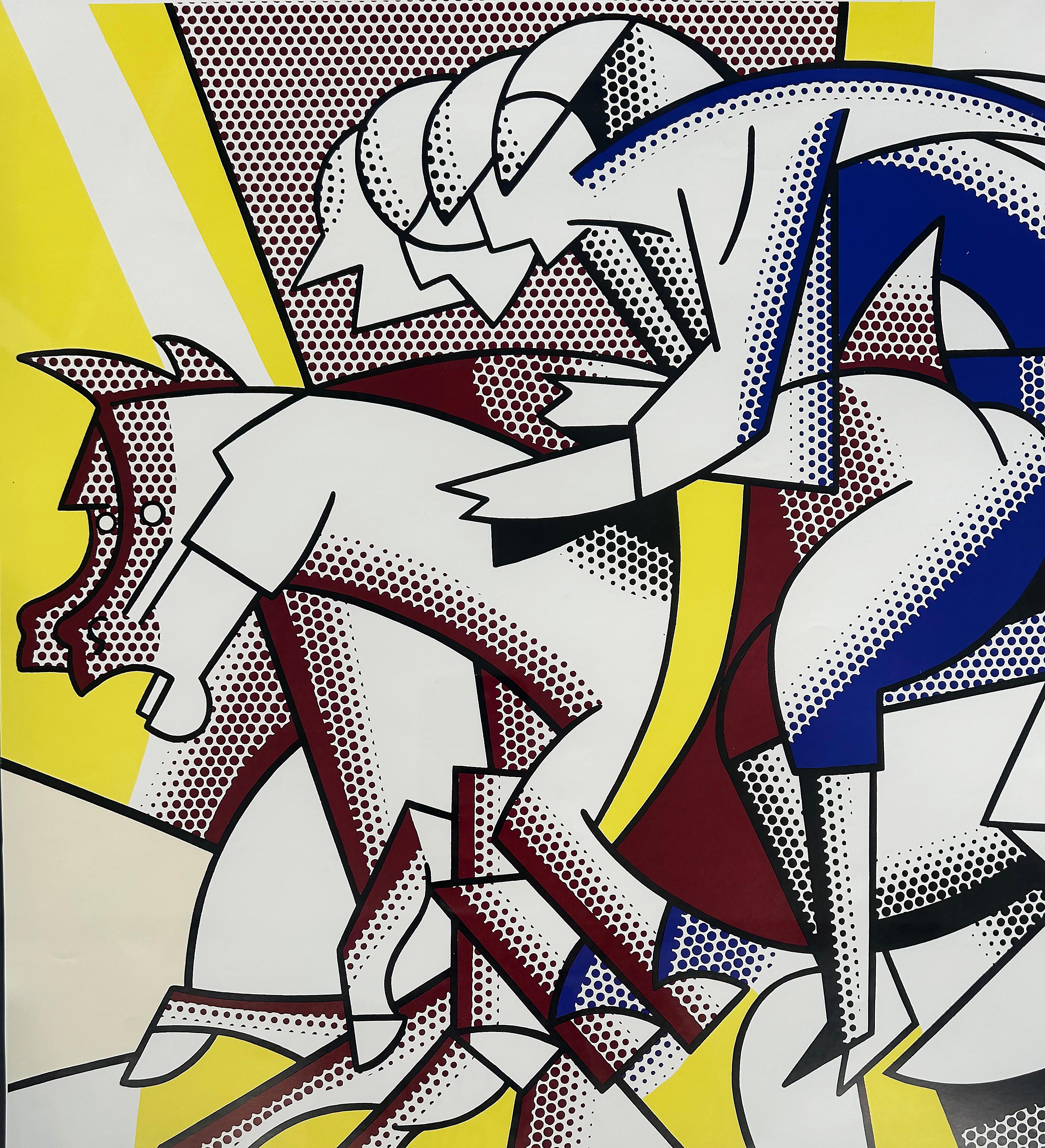 Roy Lichtenstein 1984 Giochi Olimpici di Los Angeles  Poster, 