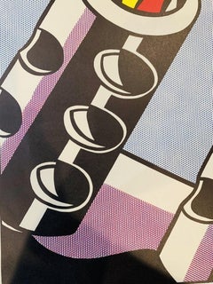 Roy Lichtenstein, "As I Opened Fire, 1964"  Triptych