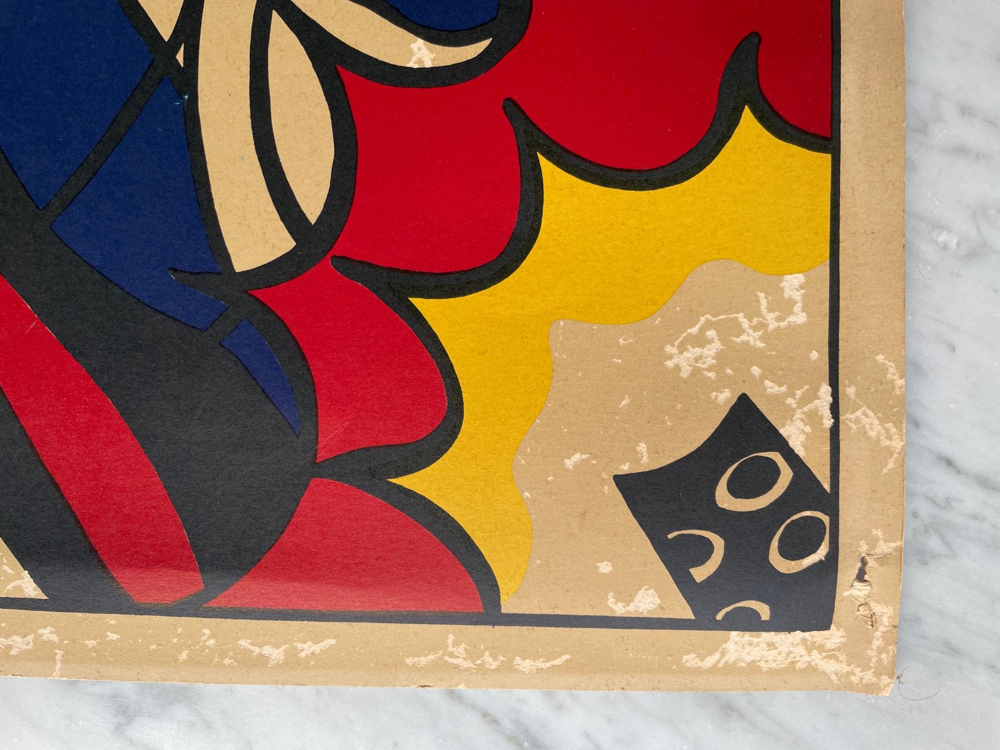Original 1. Ed. Roy Lichtenstein: „Als ich das Feuer öffnete“, Triptychon Stedelijk Lithos, Stedelijk Lithos (Niederländisch) im Angebot