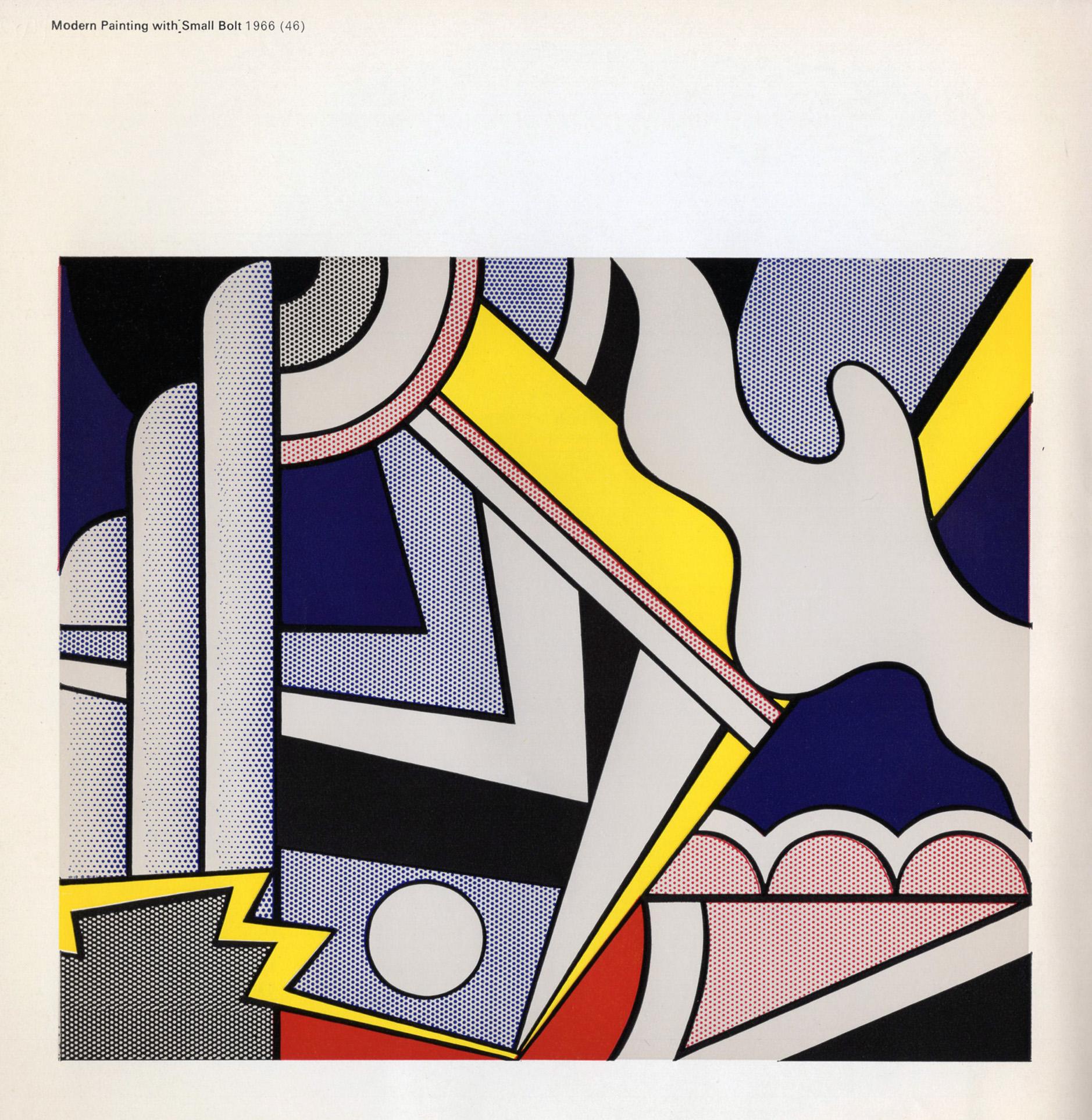 Mid-20th Century Roy Lichtenstein at The Tate Gallery 1968 'Exhibition Catalog'