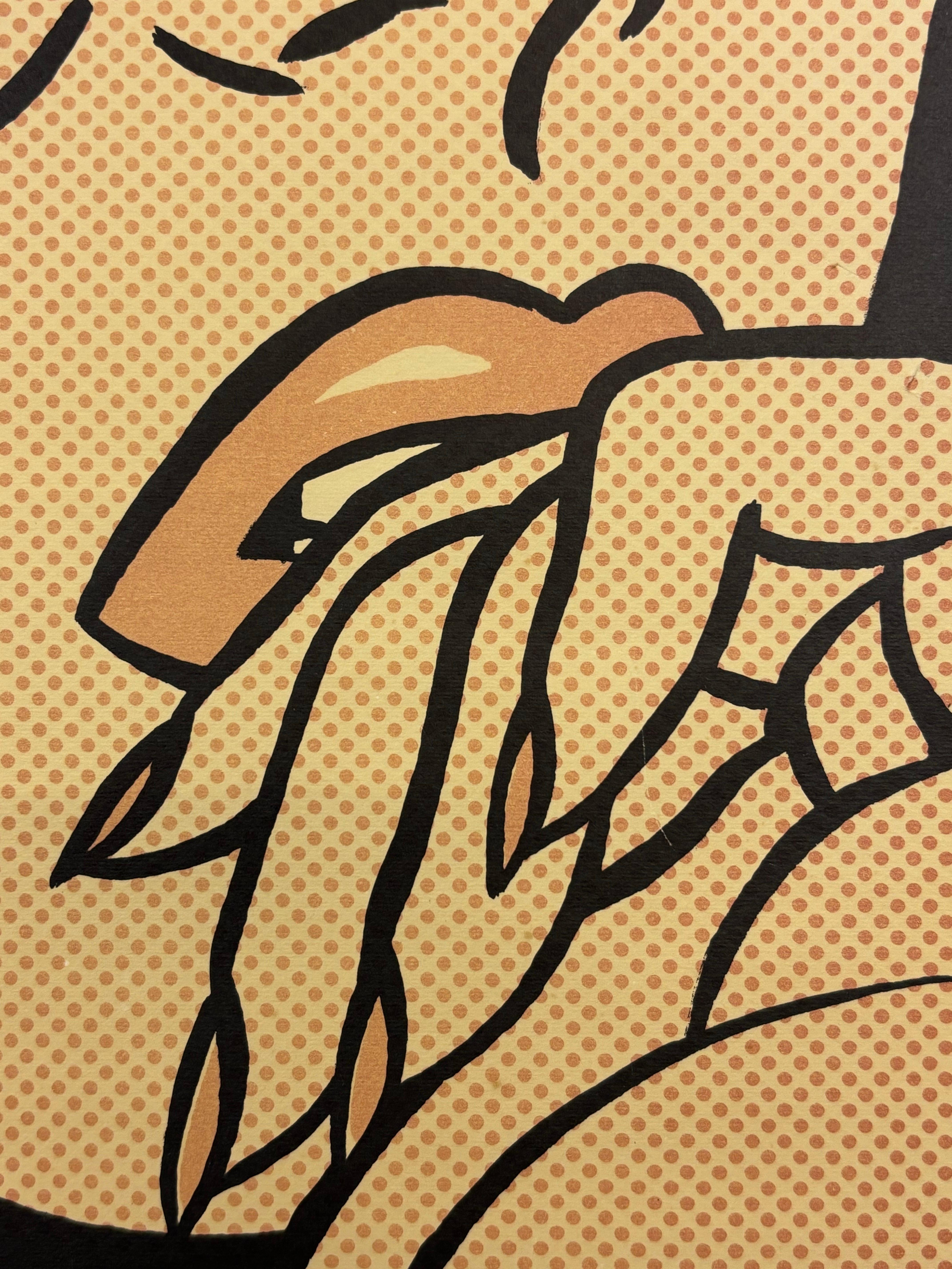 Roy Lichtenstein Weinendes Mädchen, SIGNIERT! (amerikanisch) im Angebot