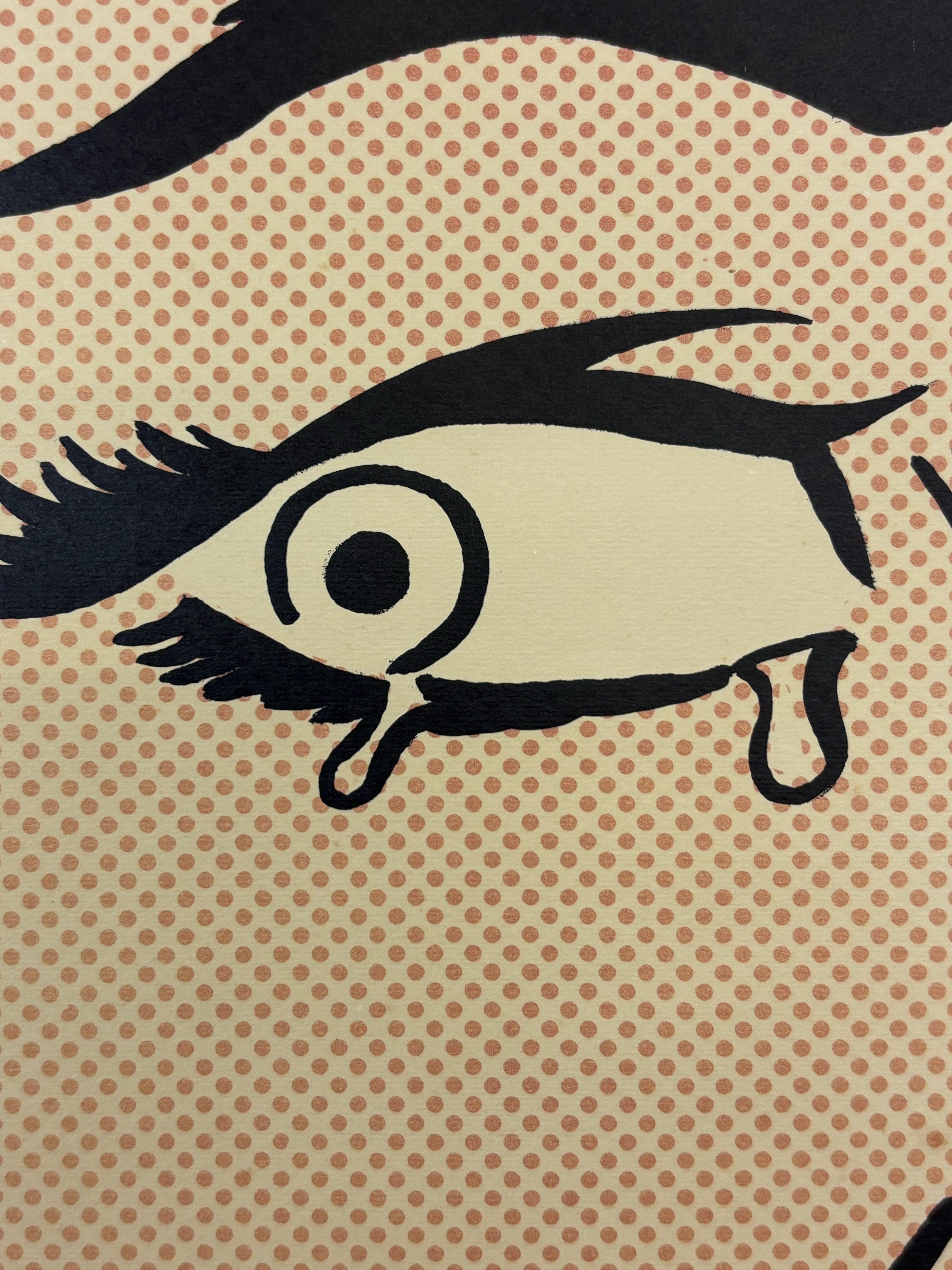 Roy Lichtenstein Weinendes Mädchen, SIGNIERT! im Zustand „Gut“ im Angebot in Philadelphia, PA