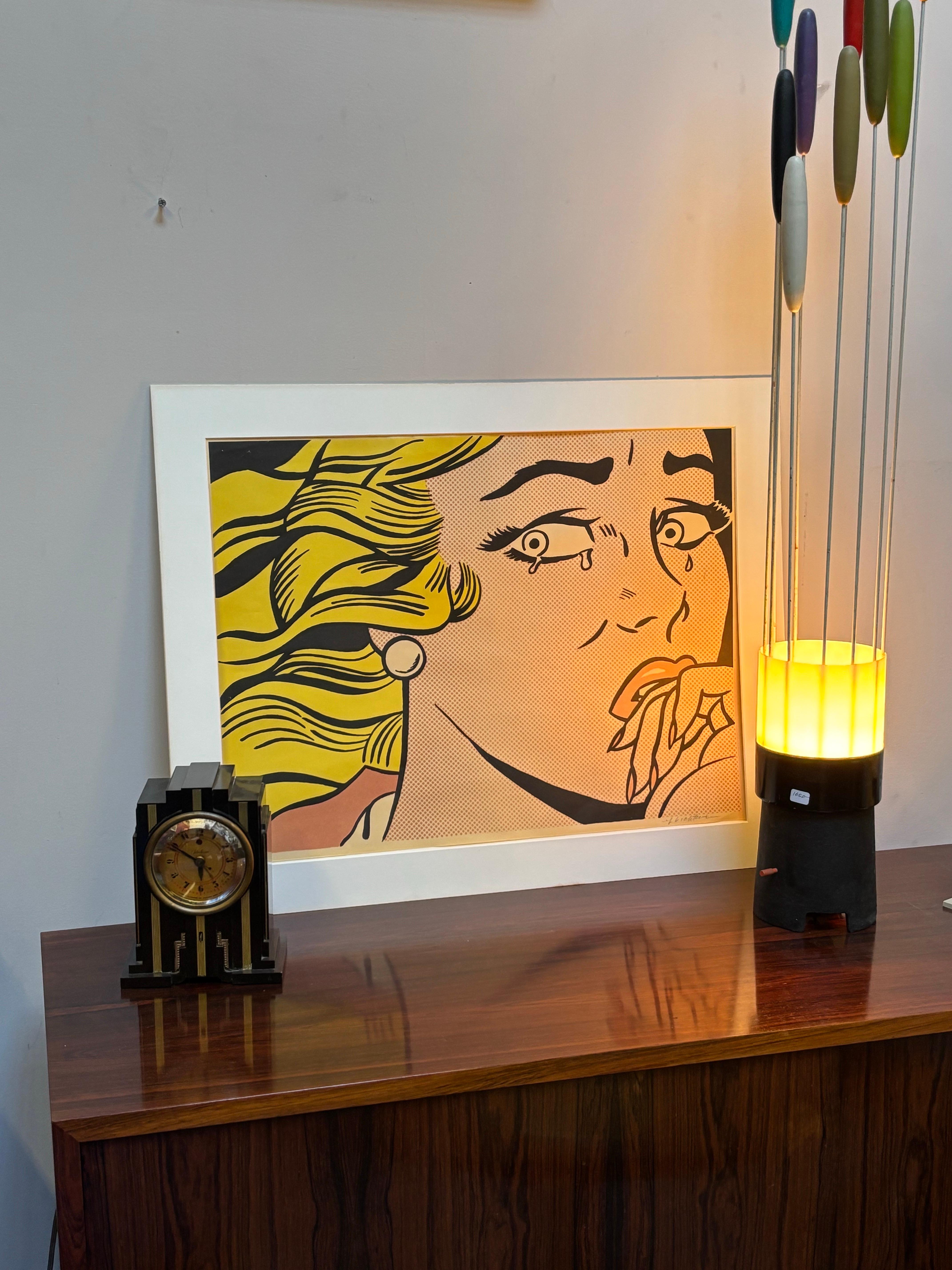 Roy Lichtenstein Weinendes Mädchen, SIGNIERT! im Angebot 1