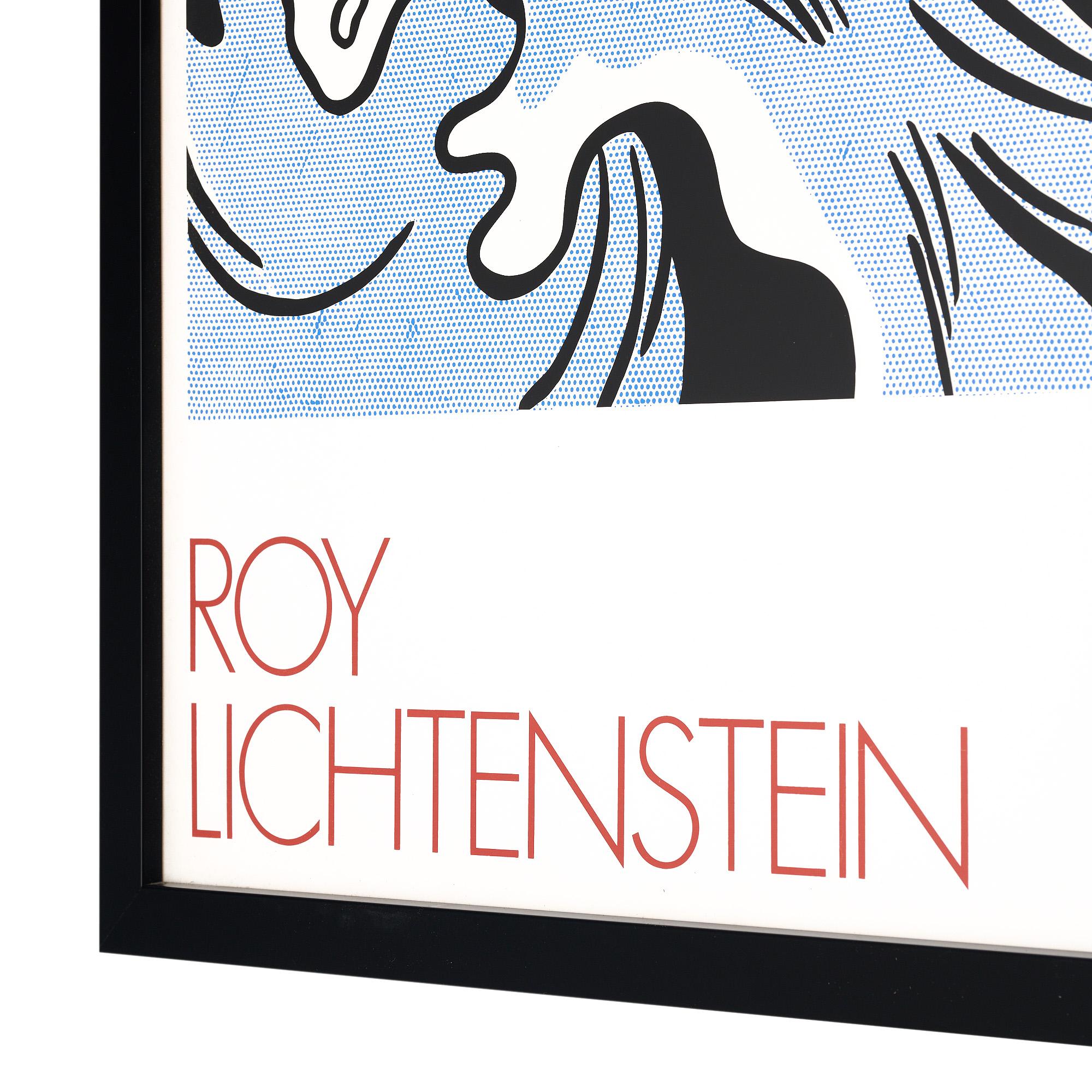 Roy Lichtenstein Drowning Girl, New York, MoMA-Druck, MoMA-Druck (amerikanisch) im Angebot