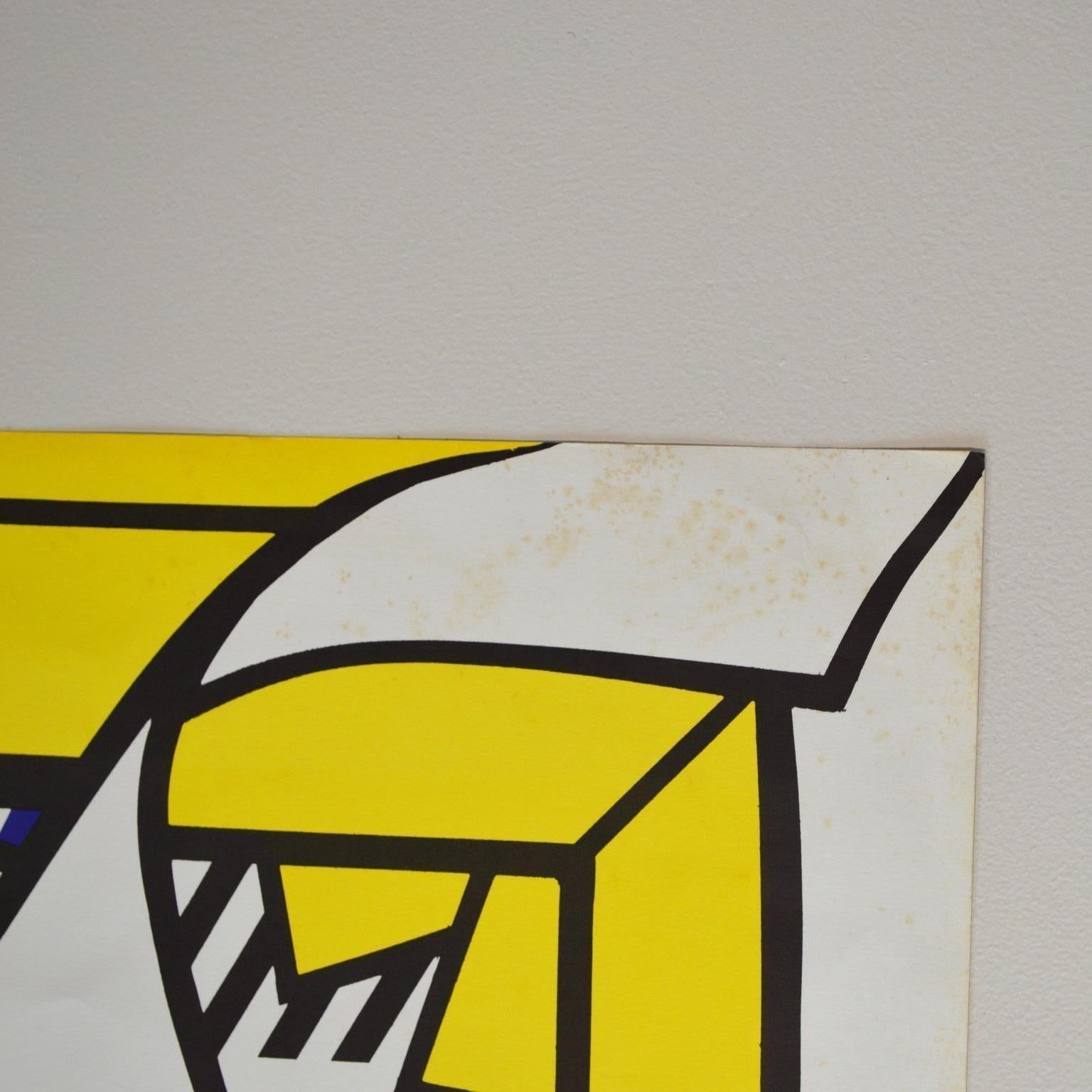 Roy Lichtenstein Exhibition Poster, 