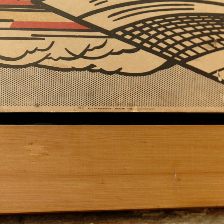 Roy Lichtenstein Framed Whaam! Print by the Tate Gallery, London For Sale at 1stDibs roy